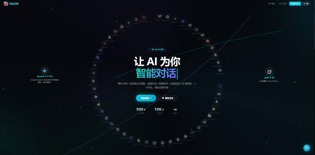 AI商业视觉创作场景示意